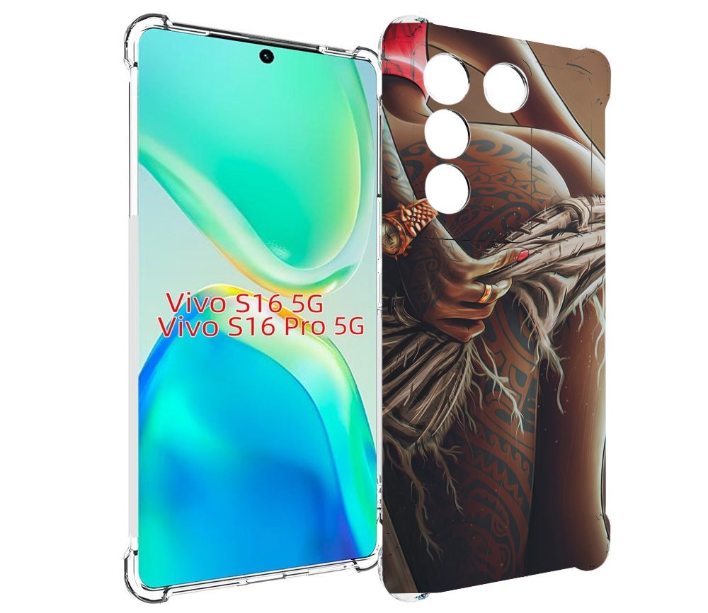 

Чехол MyPads полуголая девушка фотография женский для Vivo S16 5G / S16 Pro 5G / V27 / ..., Tocco