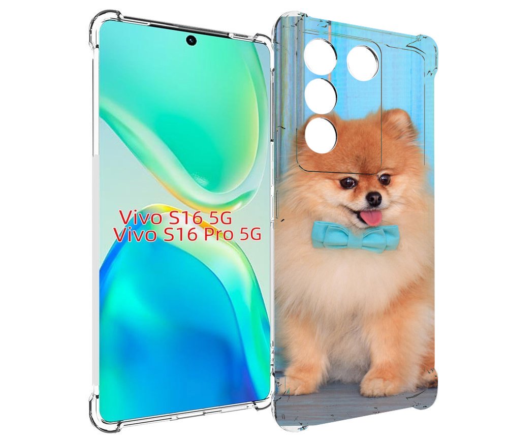 

Чехол MyPads померанский шпиц для Vivo S16 5G/S16 Pro 5G/V27/V27 Pro, Tocco
