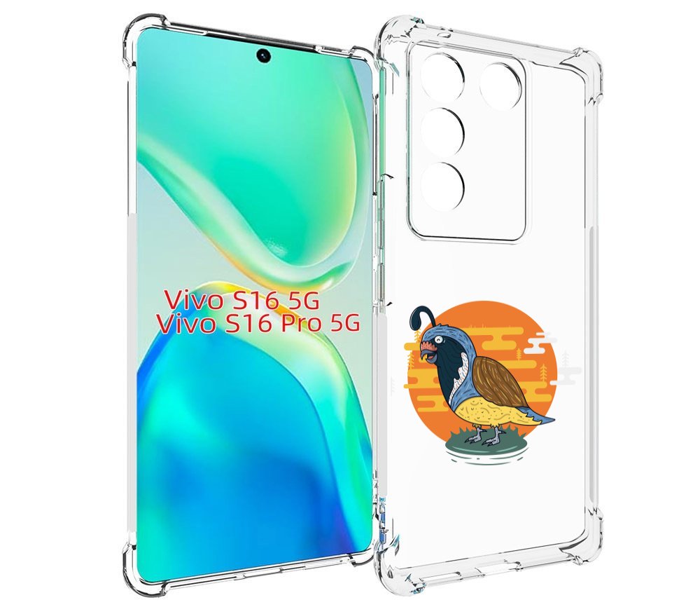 

Чехол MyPads попугай-на-острове для Vivo S16 5G/S16 Pro 5G/V27/V27 Pro, Tocco