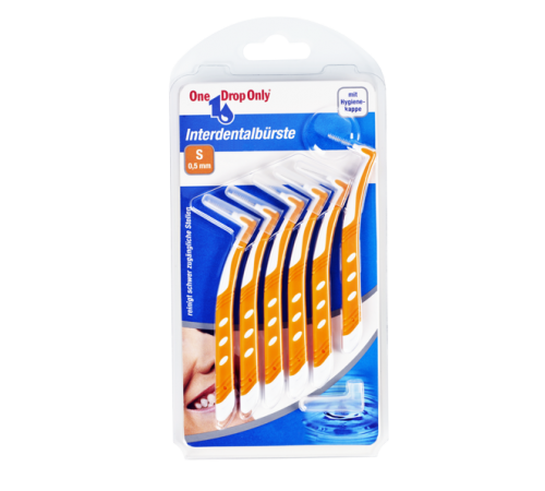 фото Зубная щетка для чистки межзубных промежутков one drop only interdental brushes размер s