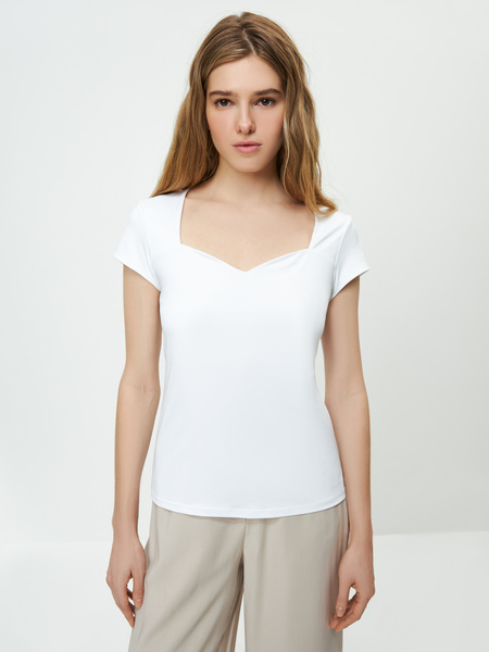 

Блуза женская ZARINA 3224573473 белая S, 3224573473