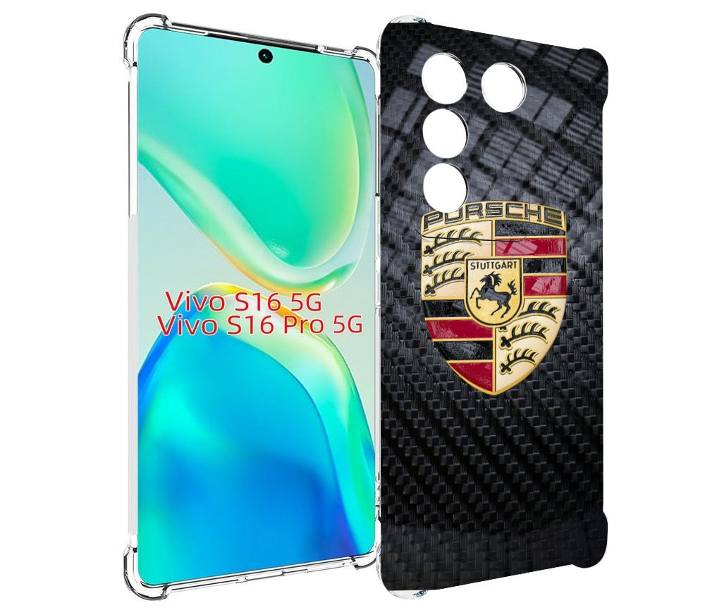 

Чехол MyPads порше porsche 3 мужской для Vivo S16 5G/S16 Pro 5G/V27/V27 Pro, Tocco
