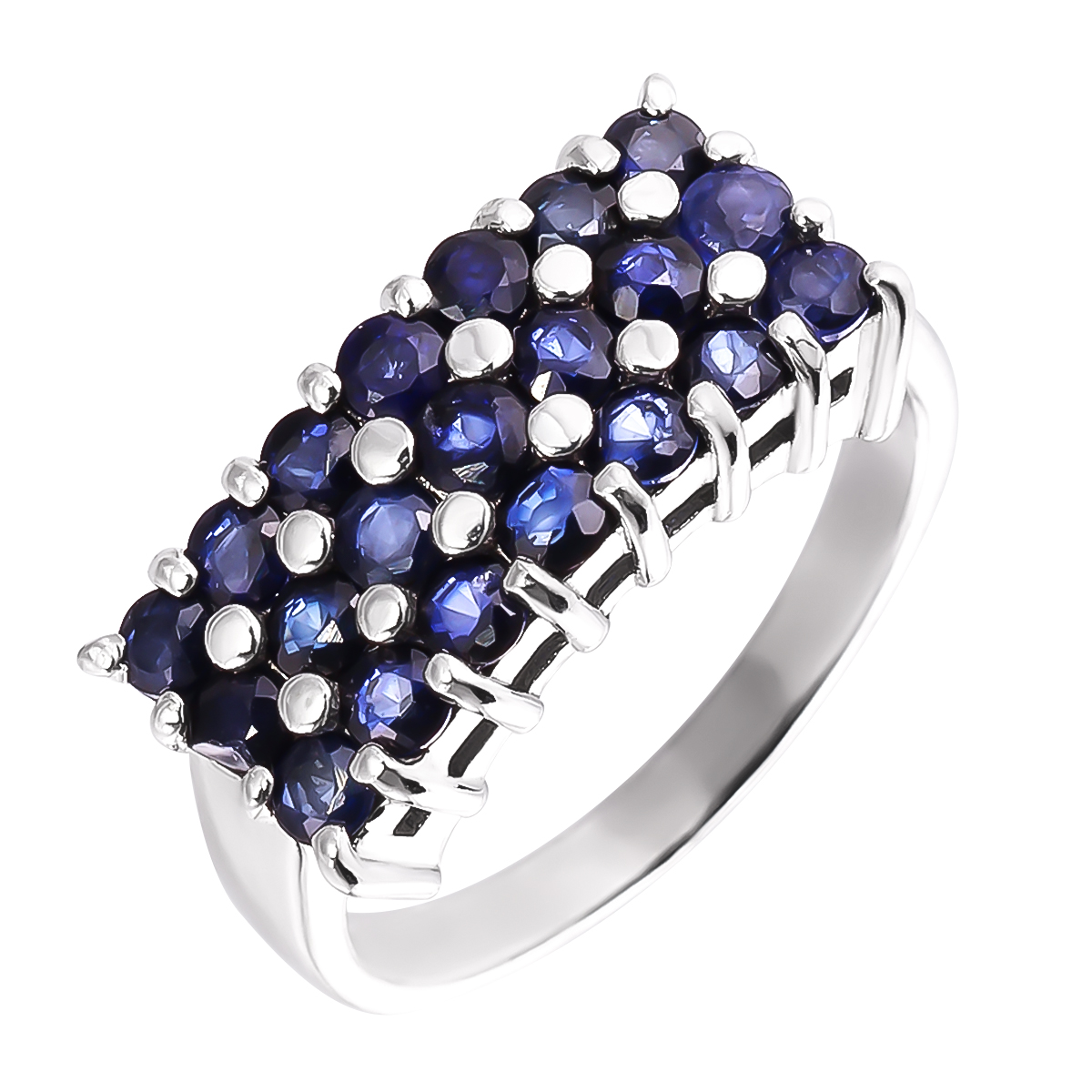 

Кольцо из серебра с сапфиром р. 18 Balex Jewellery 1405937856, 1405937856