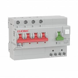 

Дифавтомат АВДТ YON 10А 4П четырехполюсный C 30мА MDV63-42C10-A DKC