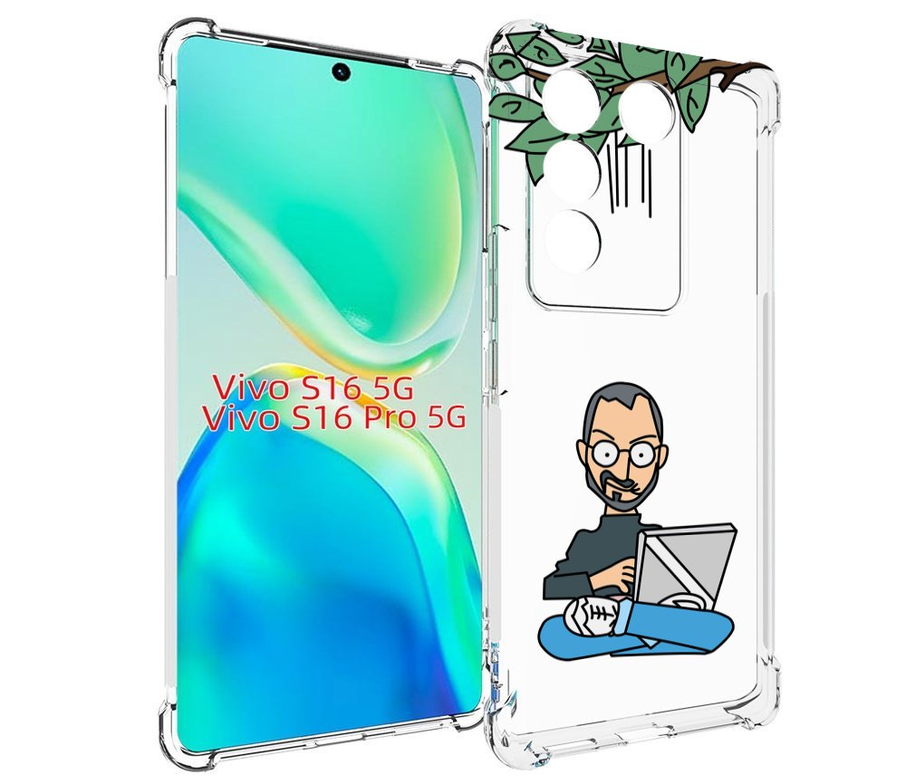 

Чехол MyPads программист для Vivo S16 5G/S16 Pro 5G/V27/V27 Pro, Tocco