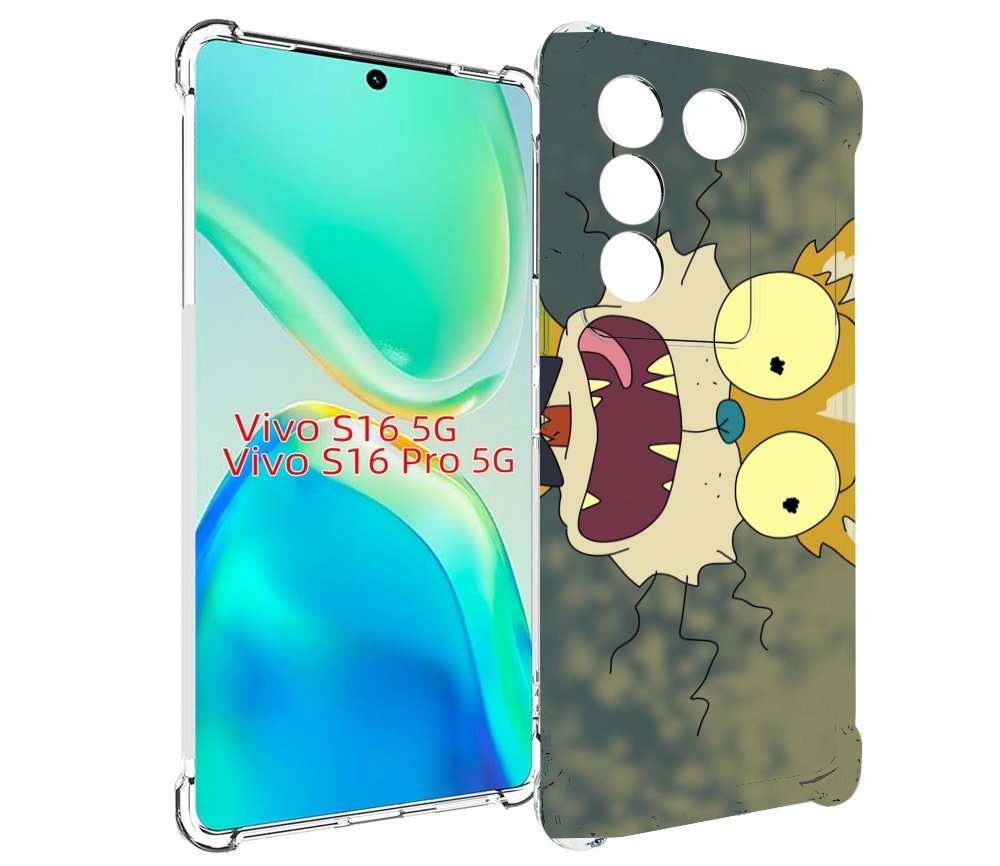 

Чехол MyPads пугливый кот для Vivo S16 5G/S16 Pro 5G/V27/V27 Pro, Tocco