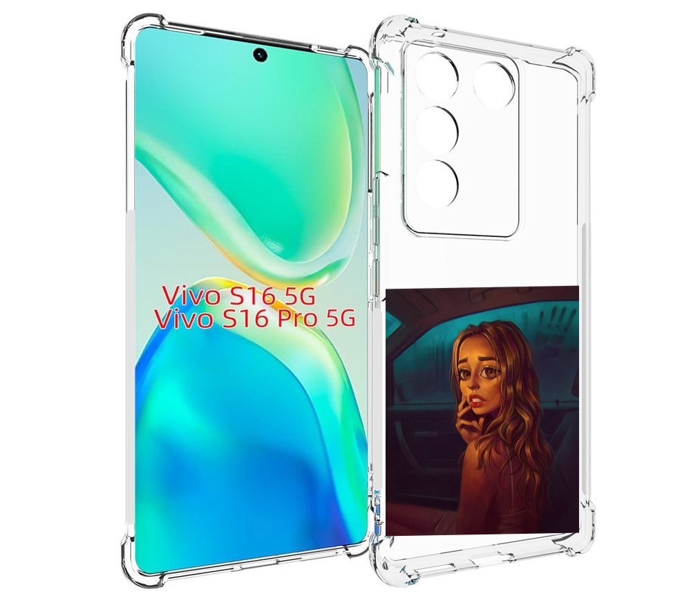 

Чехол MyPads пуп-невесты женский для Vivo S16 5G/S16 Pro 5G/V27/V27 Pro, Tocco