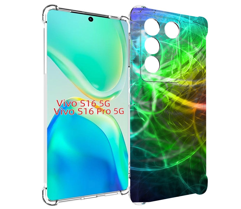 

Чехол MyPads разноцветная-абстракция-линиями для Vivo S16 5G/S16 Pro 5G/V27/V27 Pro, Tocco