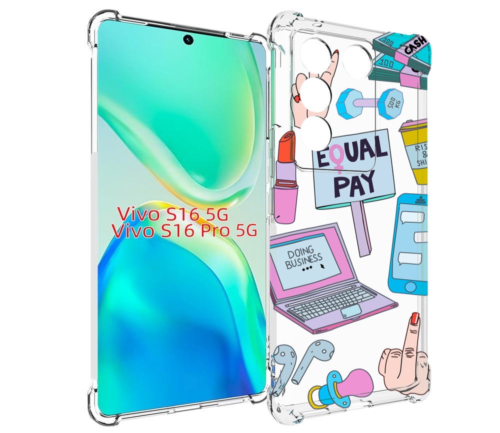 

Чехол MyPads разные-штучки для Vivo S16 5G/S16 Pro 5G/V27/V27 Pro, Tocco