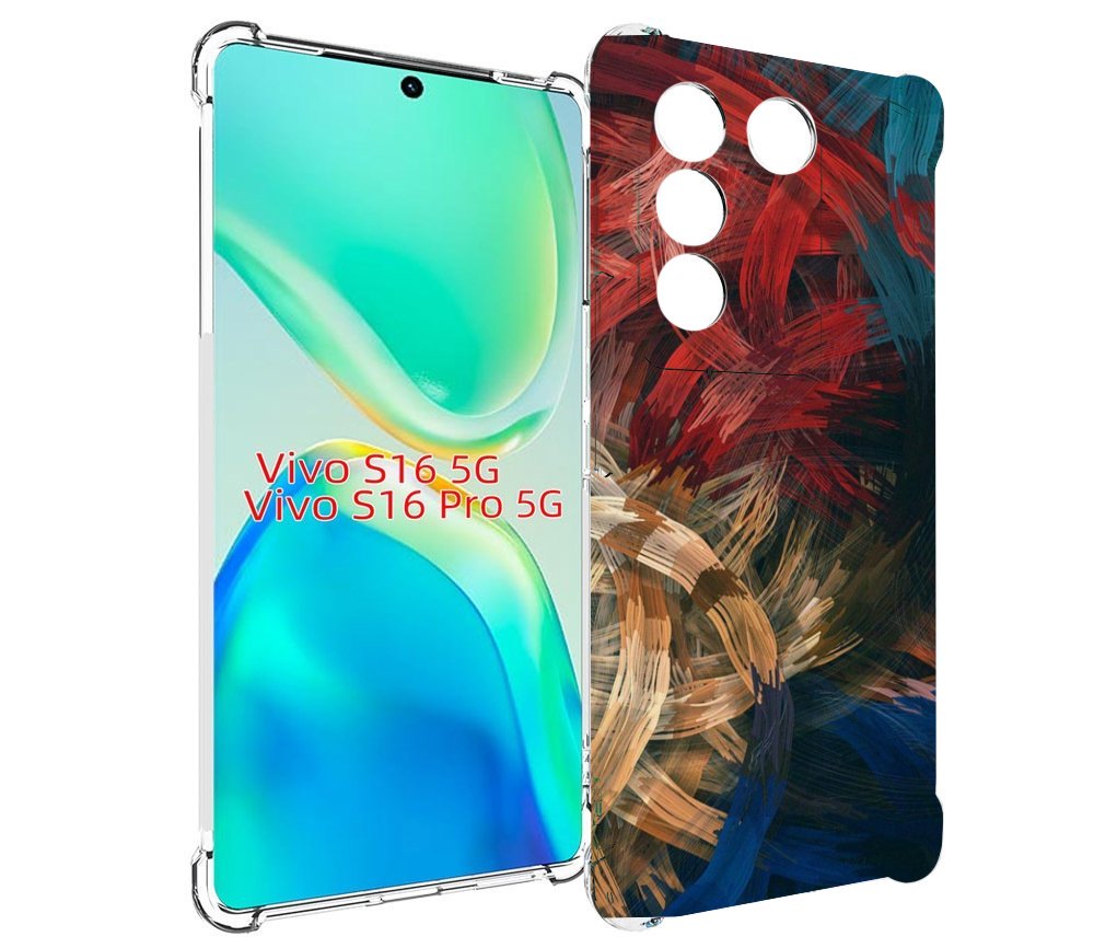 

Чехол MyPads раскрашенная медь для Vivo S16 5G/S16 Pro 5G/V27/V27 Pro, Tocco