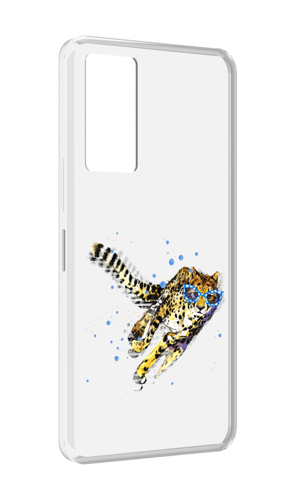 

Чехол MyPads гепард в очках для Infinix Note 11, Прозрачный, Tocco