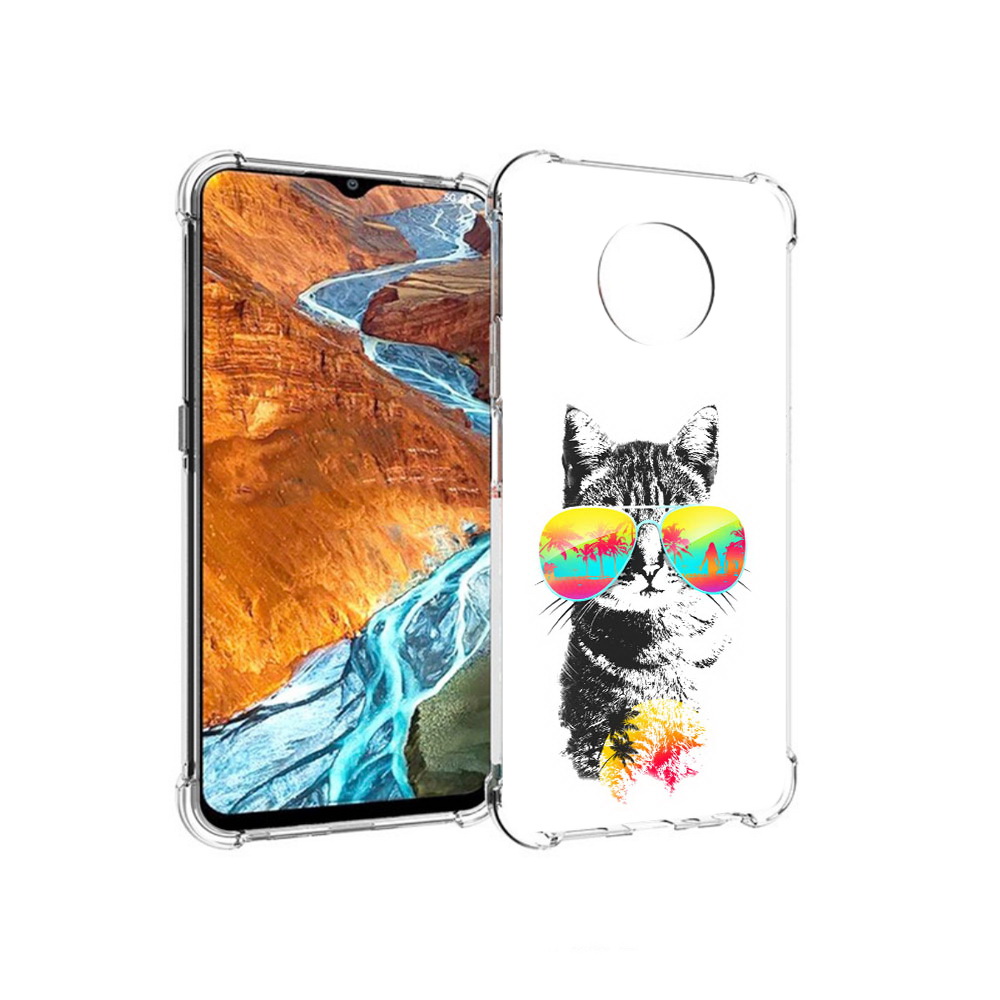 Чехол MyPads Tocco для Nokia G300 крутой кот (PT224563.108.425)