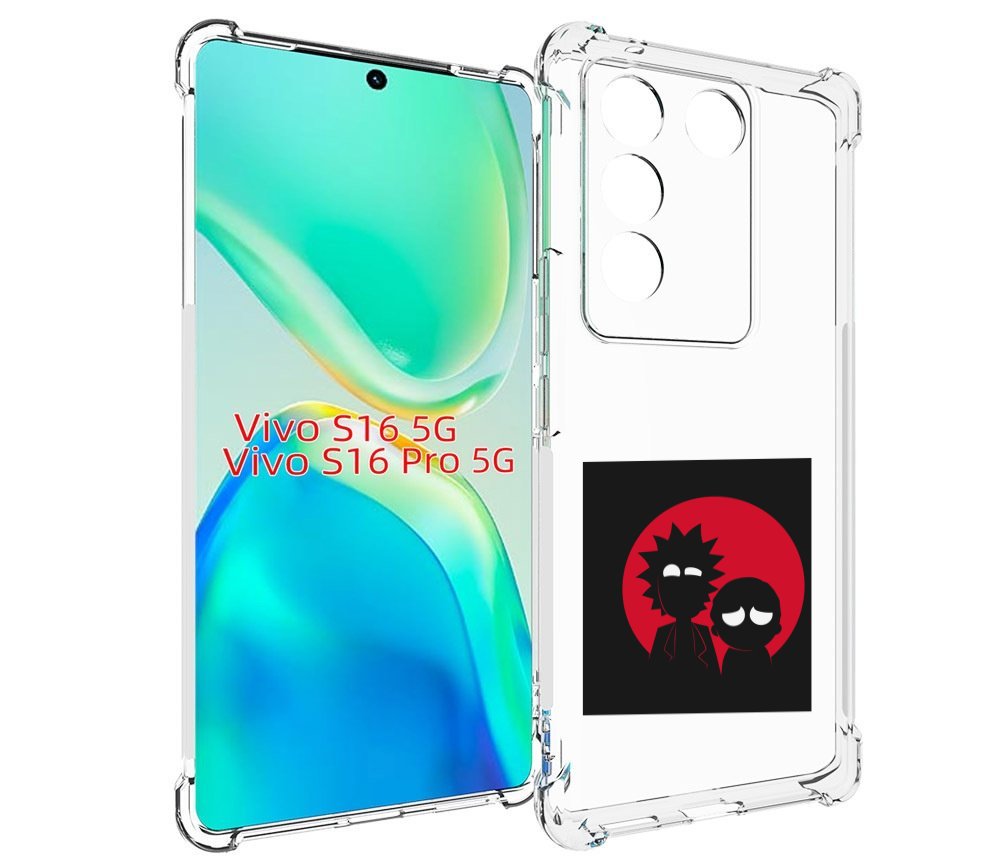 

Чехол MyPads рик и морти в тени для Vivo S16 5G/S16 Pro 5G/V27/V27 Pro, Tocco