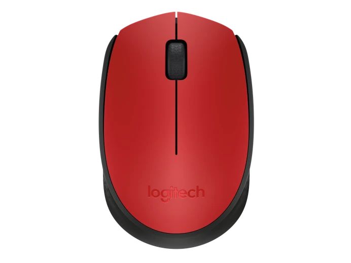 Беспроводная мышь Logitech M171 красная (910-004645)