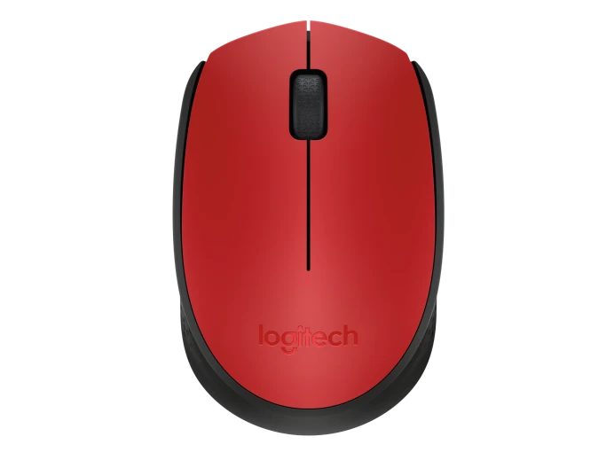 Беспроводная мышь Logitech M171 красная (910-004645)