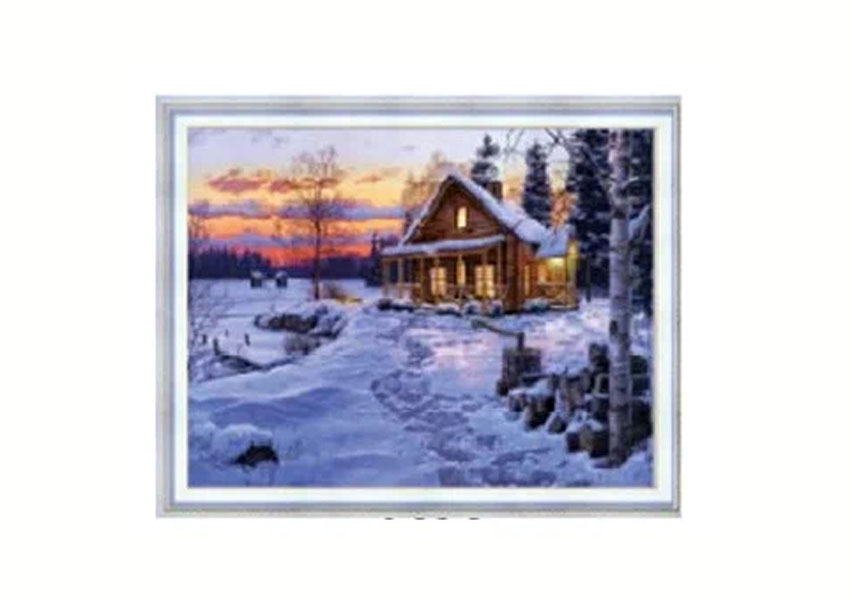 

Алмазная мозаика 40*50см на подрамнике, полное заполнение, арт. 8636