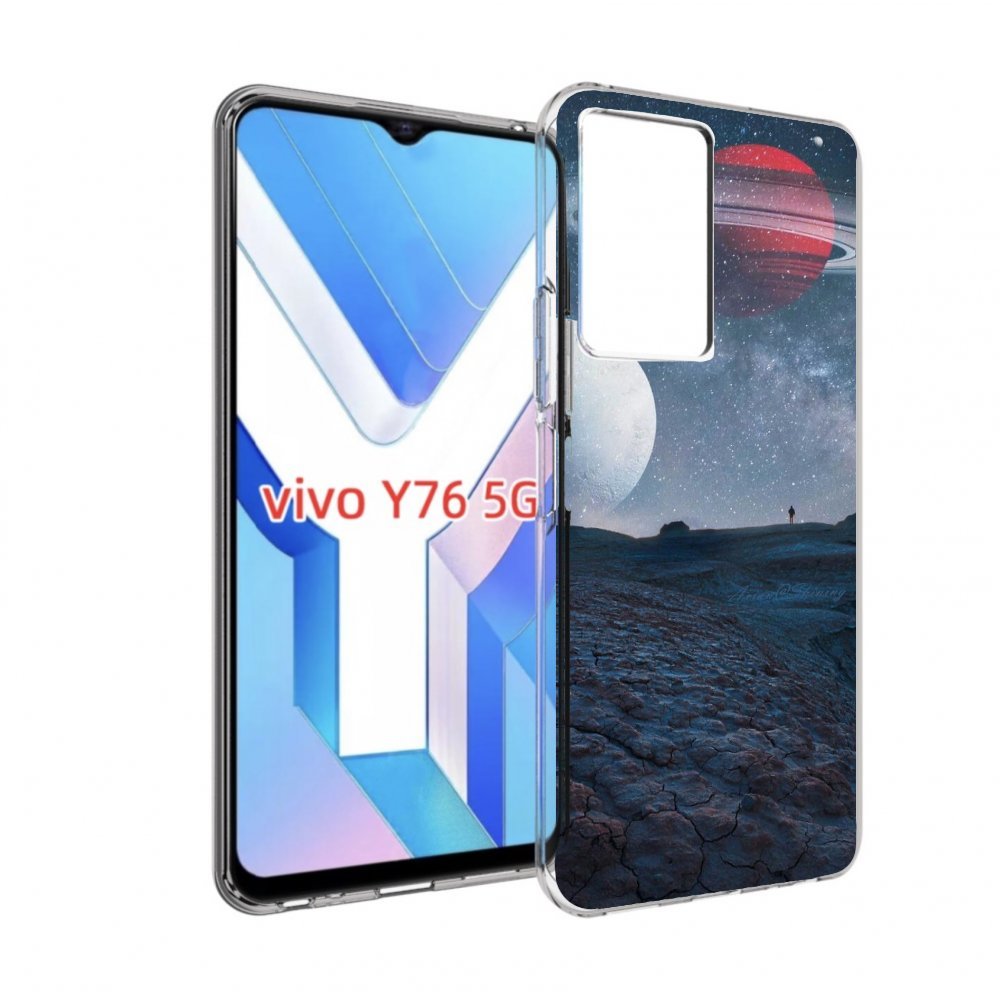 

Чехол MyPads Фотография для Vivo Y76 5G, Прозрачный, Tocco