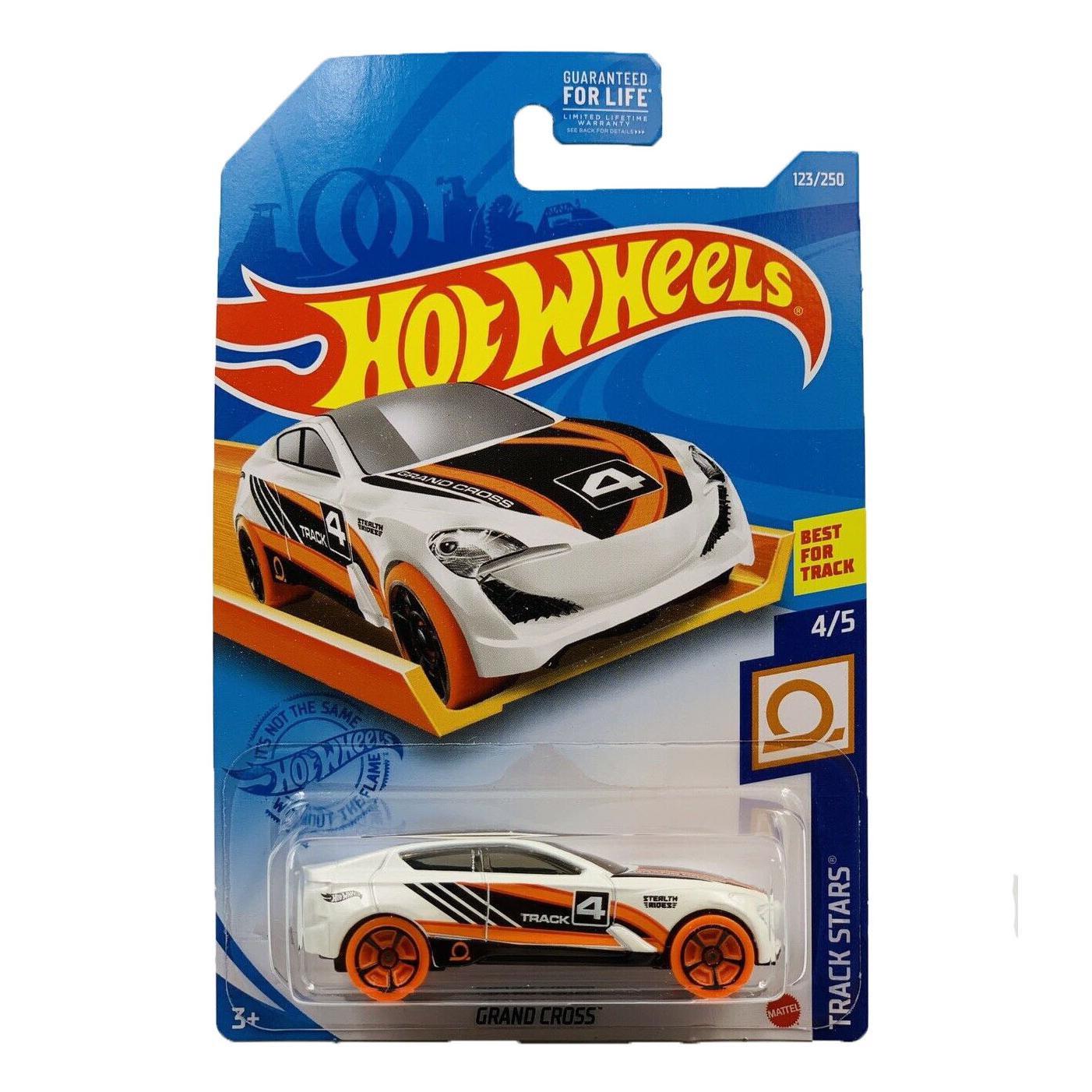 

Игрушечная машинка Hot Wheels Базовая машинка Grand Cross, белая 5785/GTC60