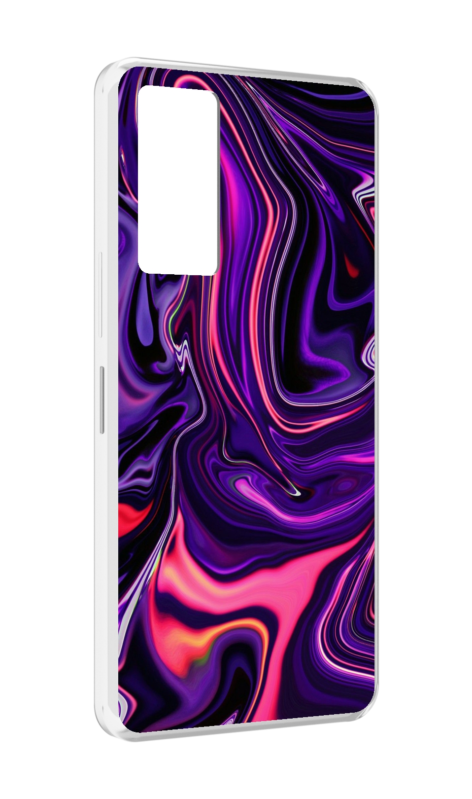 

Чехол MyPads фиолетовые краски для Infinix Note 11, Прозрачный, Tocco