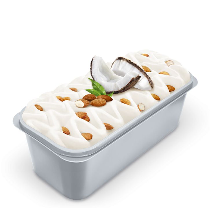 

Мороженое пломбир Dolce Latte Раффи с миндалем и кокосовой стружкой 3 кг