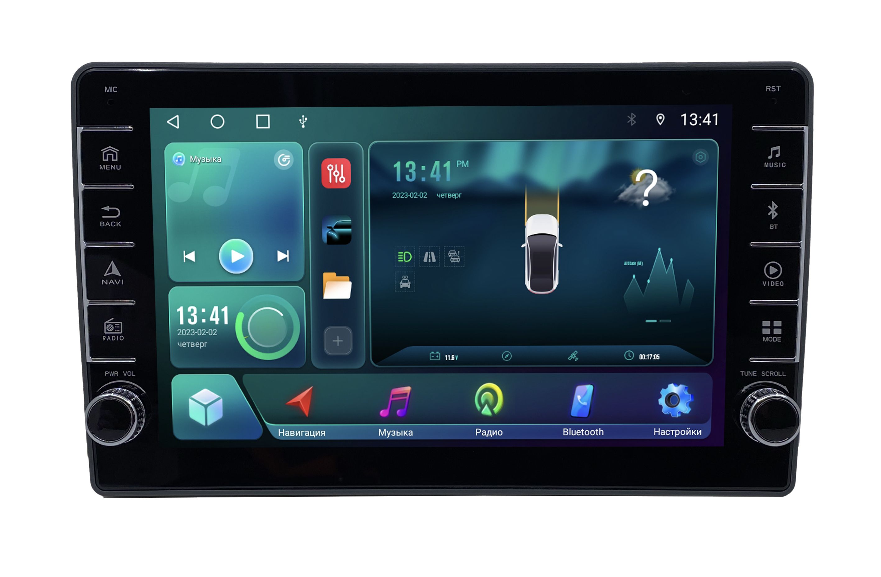 Штатная магнитола Zenith Gazelle Busines 2010-2023 Android 12 464 GB с крутилками 3410800₽