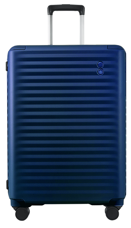 

Чемодан унисекс Echolac 1122TX1 синий, 1122TX1