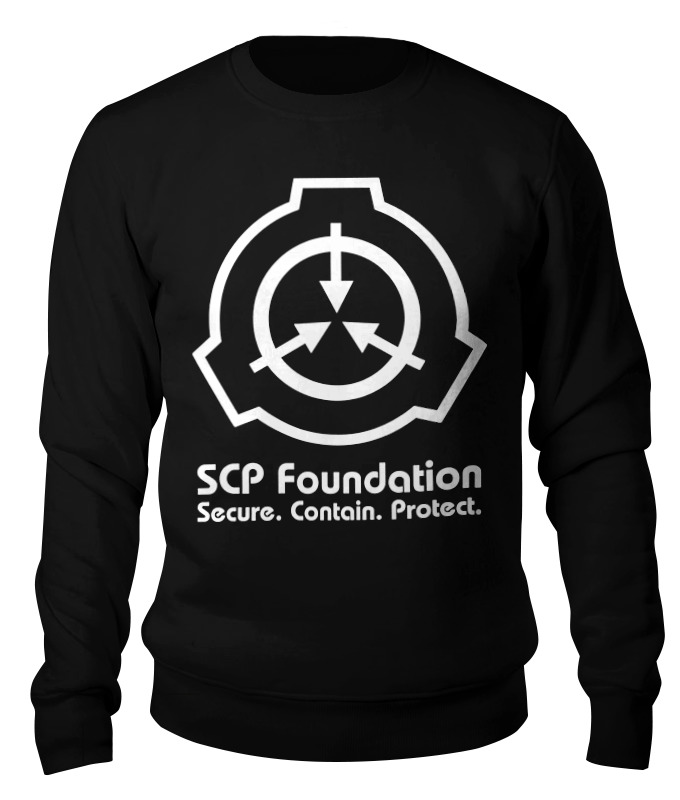 

Свитшот унисекс Printio Scp foundation черный XL, Scp foundation