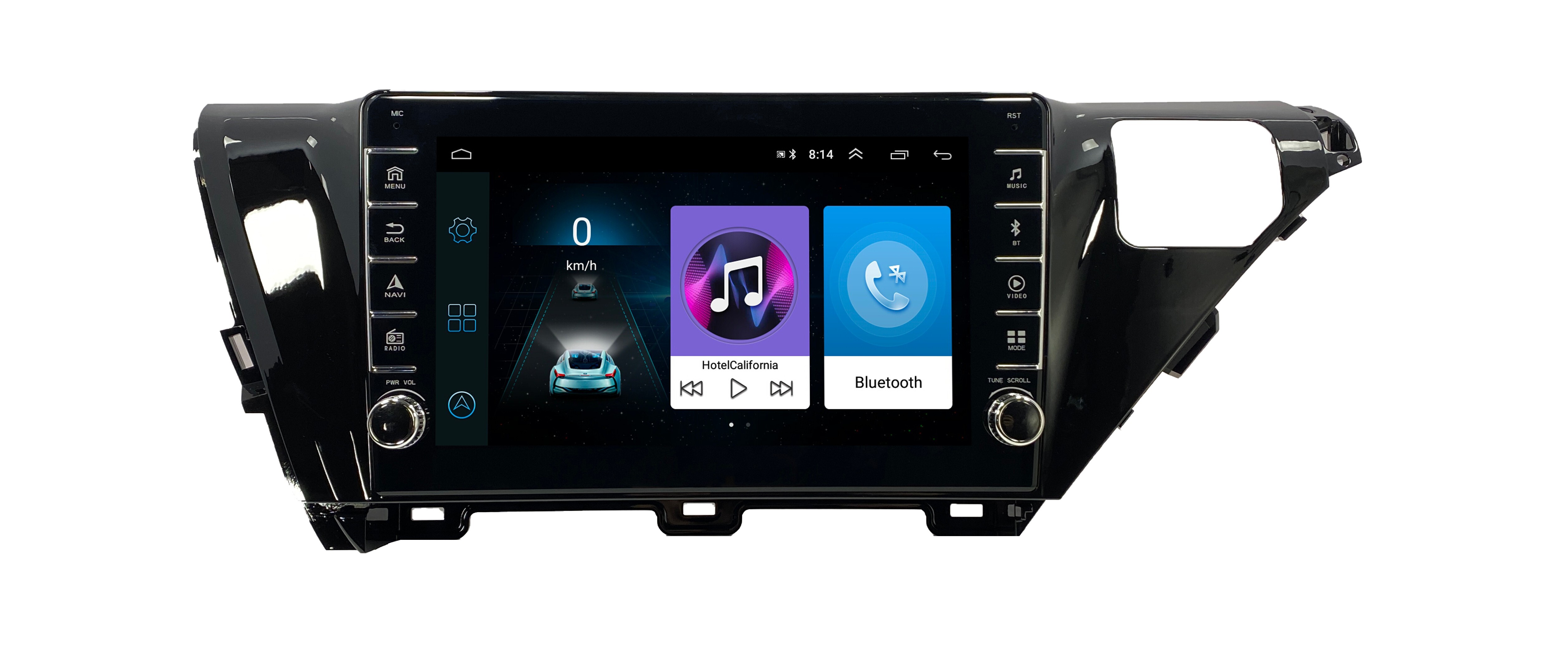 Штатная автомагнитола Zenith Toyota Camry V70 2018 Android 12 232GB с крутилками 2211300₽