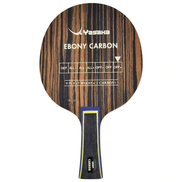 Основание для настольного тенниса Yasaka Ebony Carbon, CV