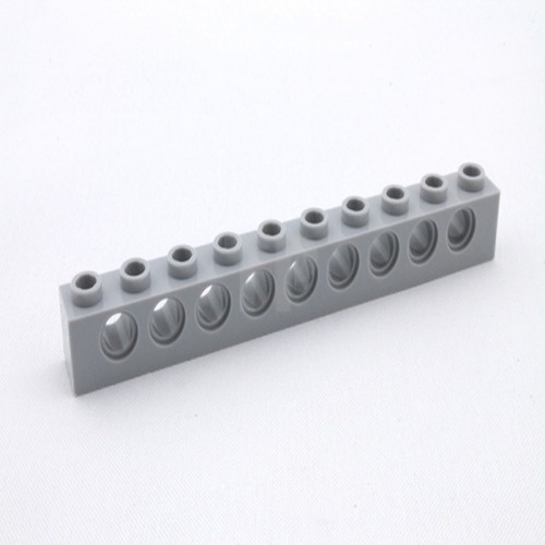 

Деталь LEGO 4211374 TECHNIC Кирпичик 1X10 R4.9 серый 50 шт.