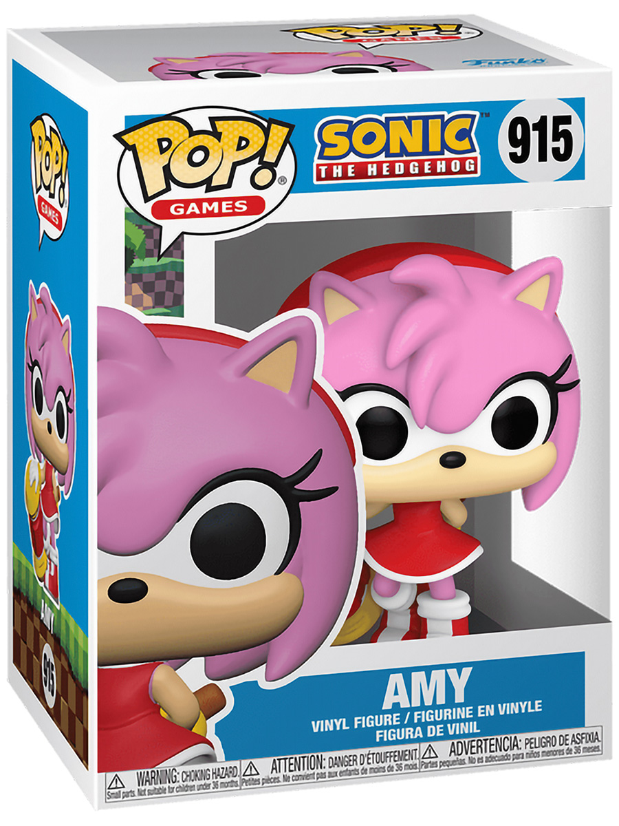 

Фигурка Funko POP! Соник Эми Роуз Sonic the Hedgehog Amy Rose №915 10 см, POP! Соник Эми Роуз Sonic the Hedgehog Amy Rose 915