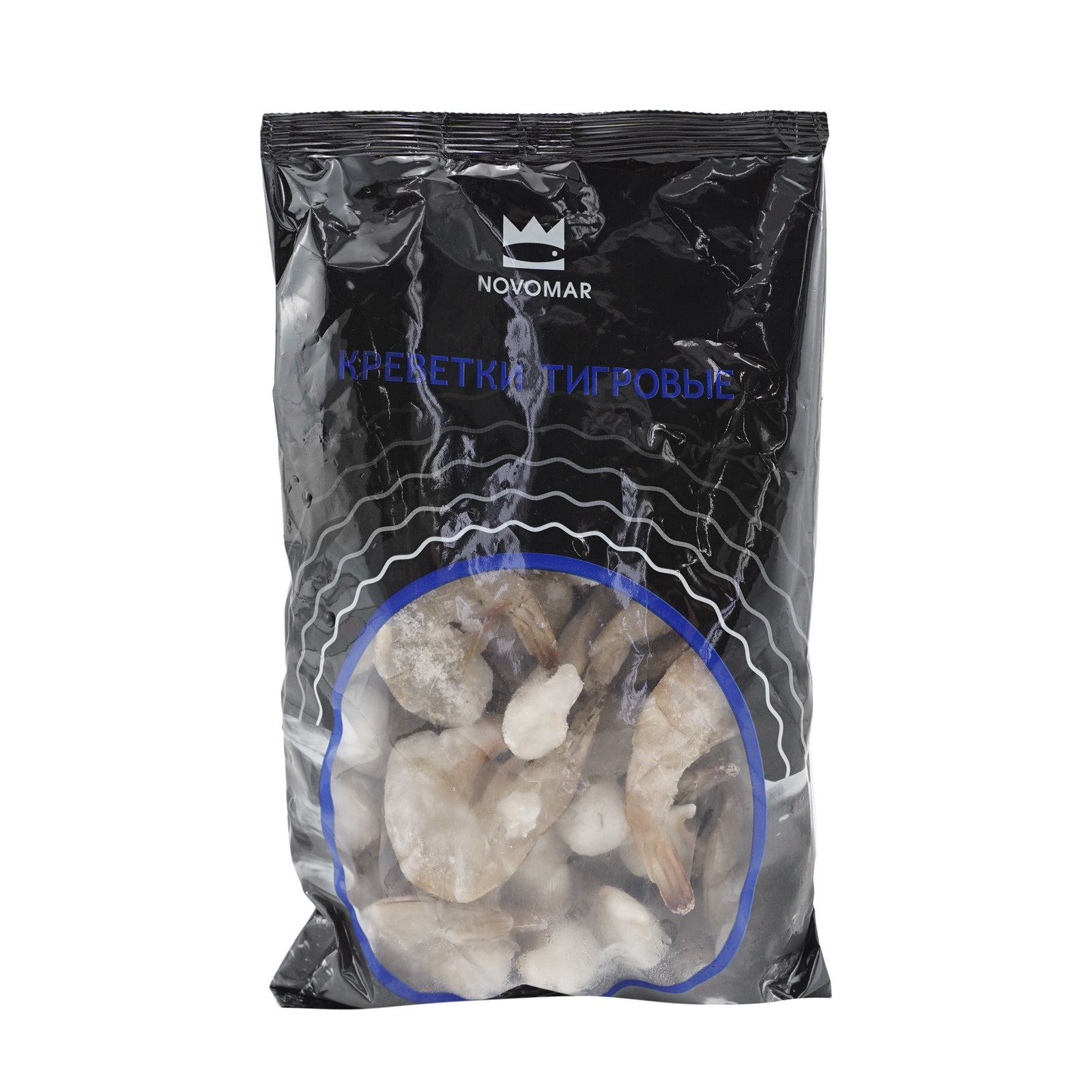 

Креветки Океан Вкуса Тигровые свежемороженые без головы 26/30 650 г