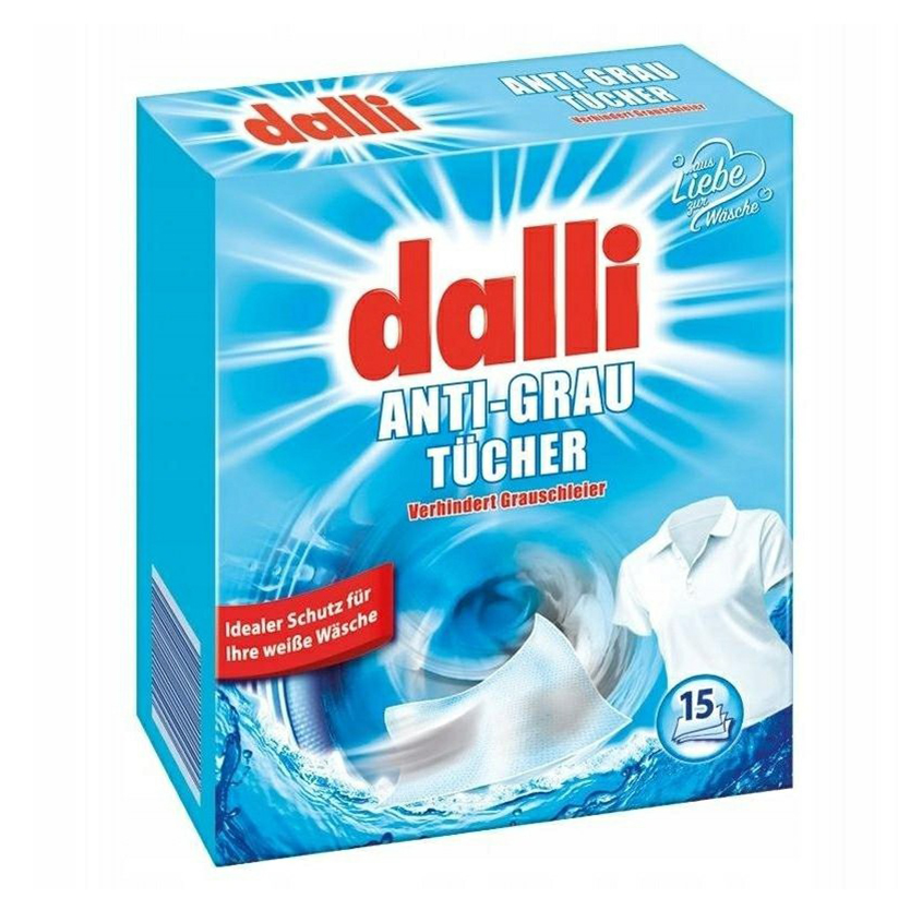 Салфетки для стирки белых тканей Dalli 15 шт.