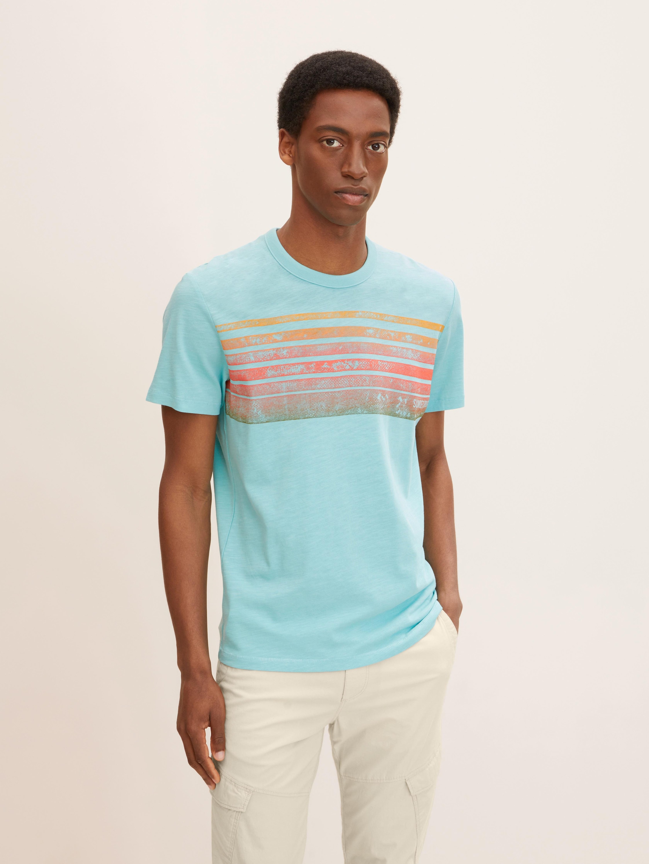 

Футболка мужская TOM TAILOR 1031595 зеленая 2XL, 1031595