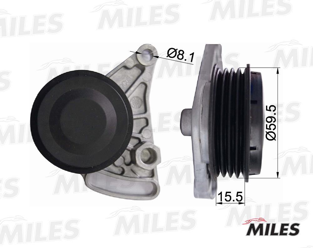 

Натяжитель Ремня Приводного Audi A4/A6/Vw Passat 1.6-1.9d 95-05 Ag00308 Miles арт. AG00308
