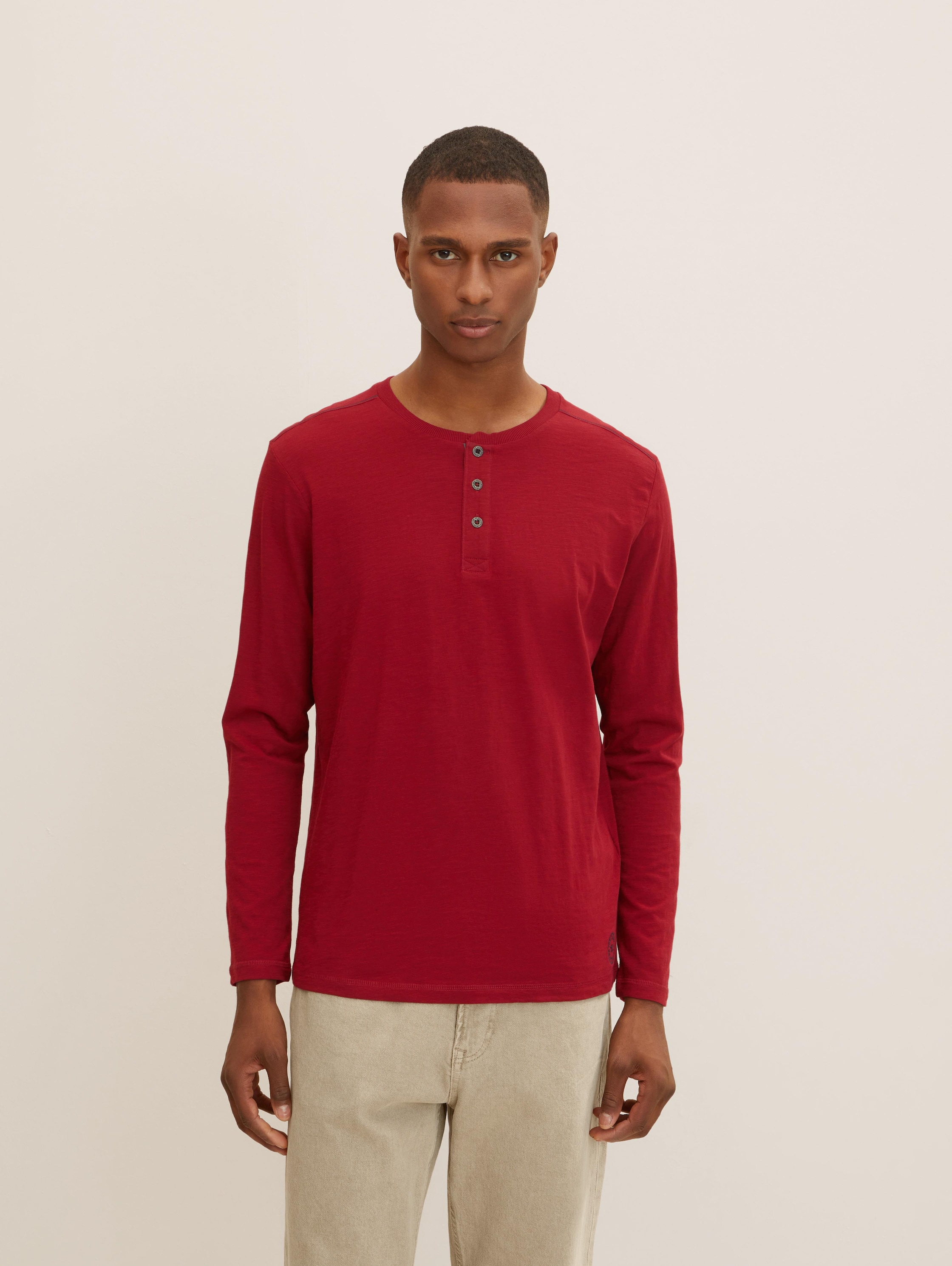 

Лонгслив мужской TOM TAILOR 1034356 красный 2XL, 1034356