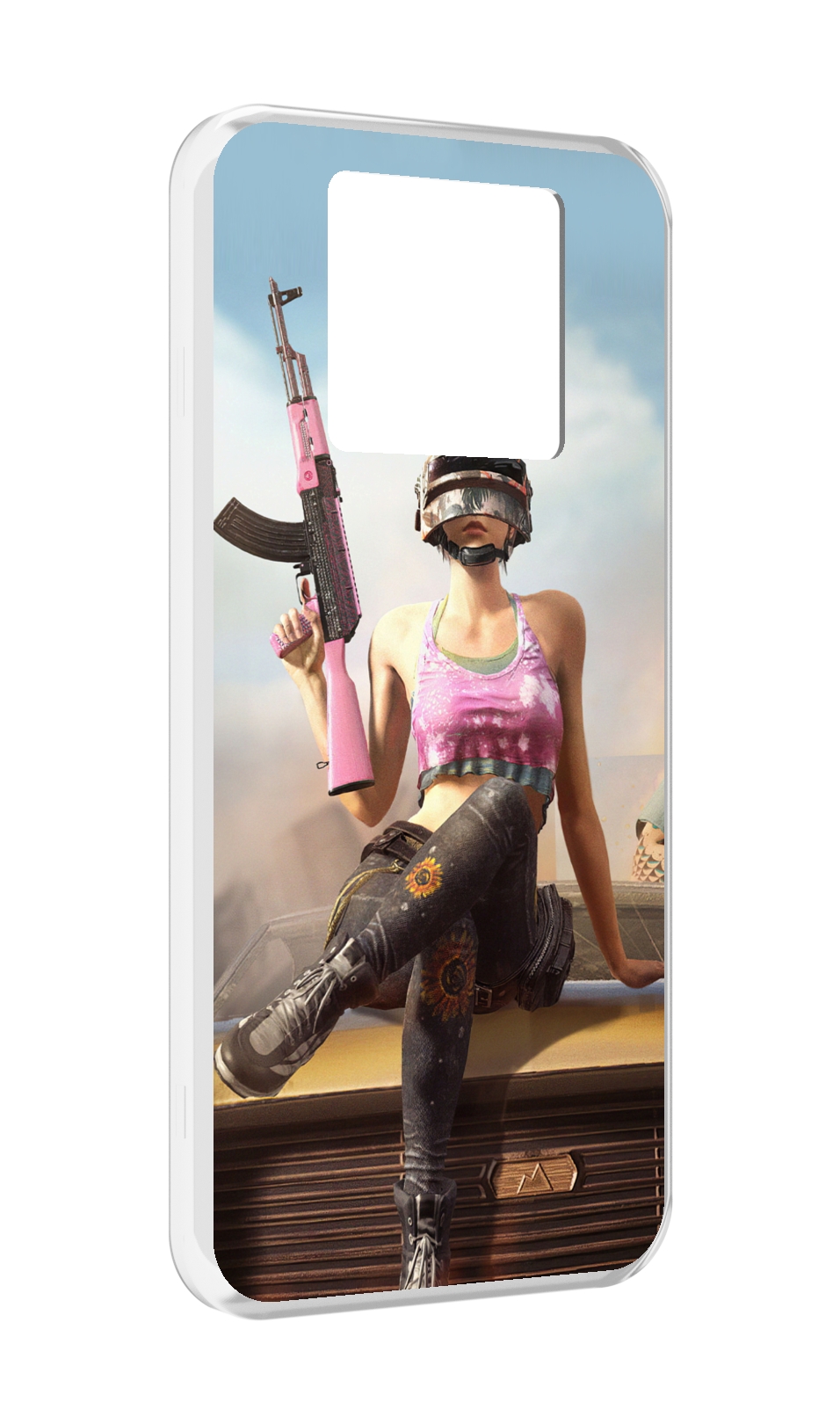 

Чехол MyPads девушка из PUBG для Black Shark 3 5G / Black Shark 3S, Прозрачный, Tocco