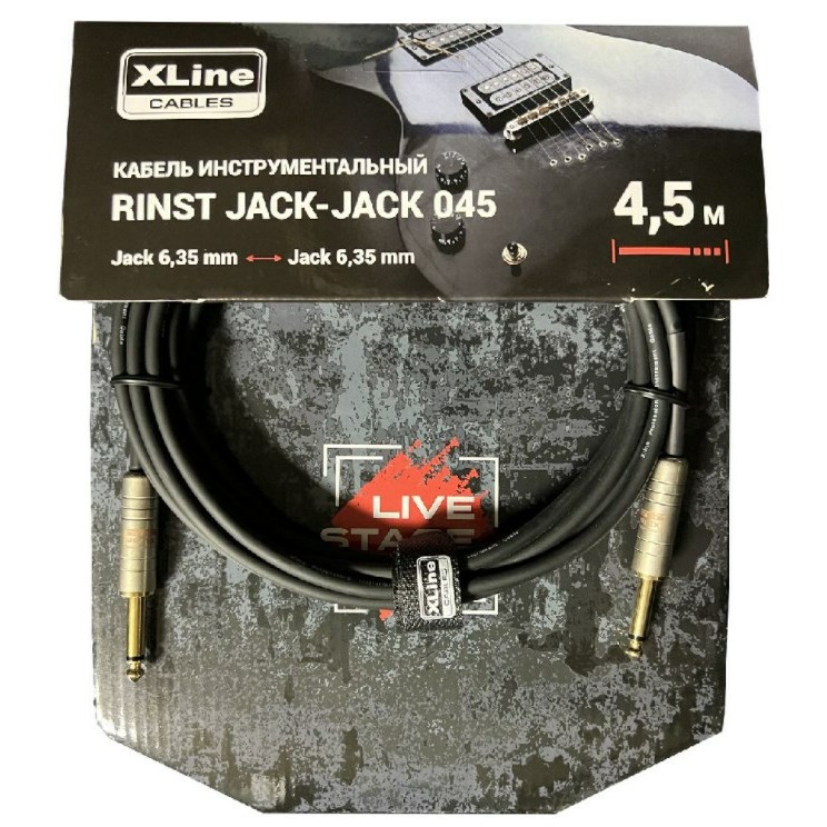 Кабель аудио 1xJack - 1xJack Xline Cables RINST JACK-JACK 045