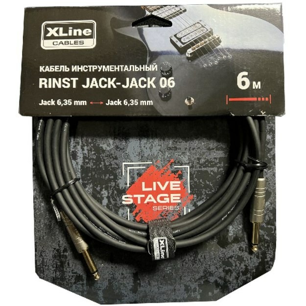 фото Кабель аудио 1xjack - 1xjack xline cables rinst jack-jack 06