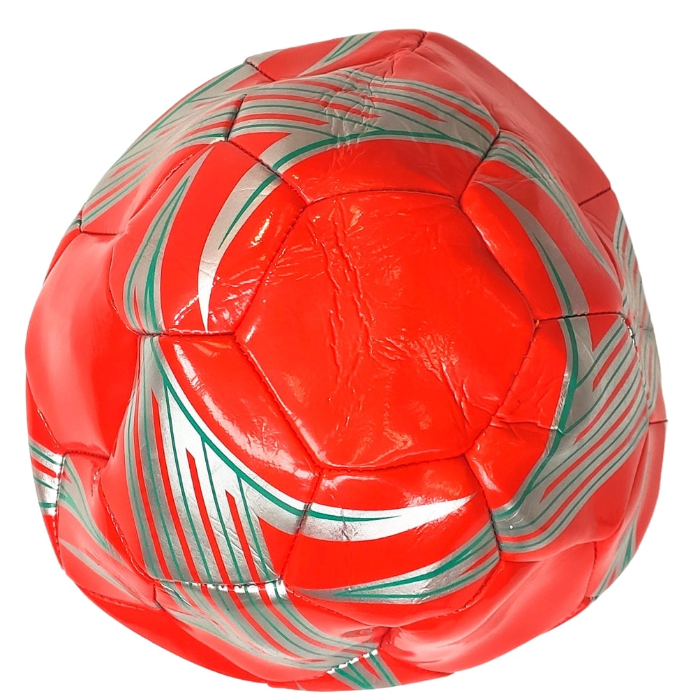 E33518-3 Мяч футбольный №5, PVC 1.6, машинная сшивка Спортекс