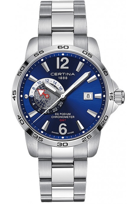 

Наручные часы Certina DS Podium GMT C034.455.11.047.00