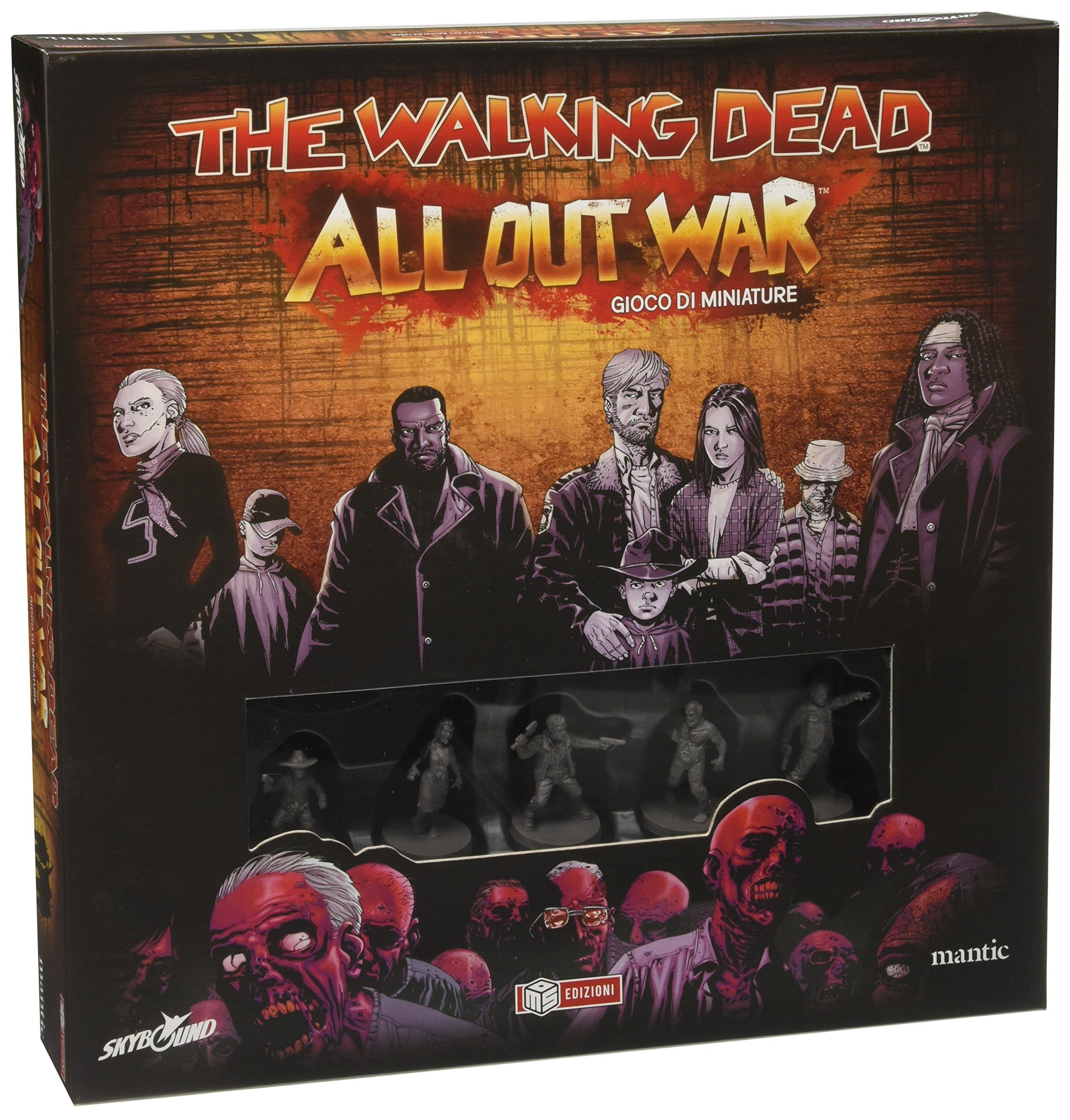 Настольная игра Mantic Games The Walking Dead: All Out War Miniatures Game настольная игра mantic games the walking dead all out war collector s edition