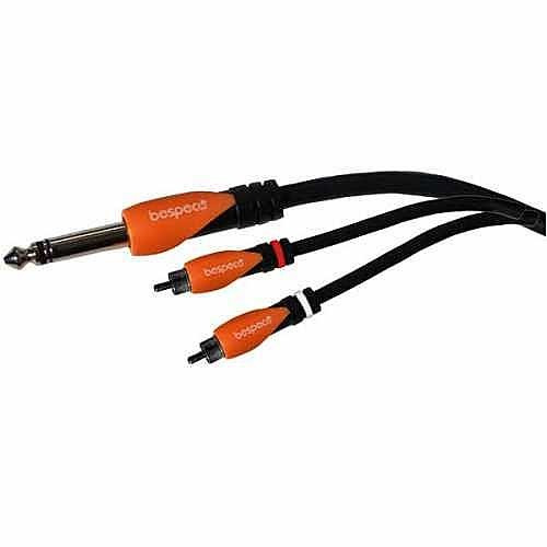 Кабель аудио 1xJack - 2xRCA Bespeco SLYSRM180 1.8m