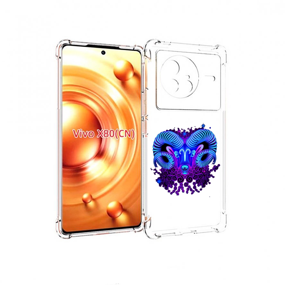 

Чехол Mypads Знак Зодиака Овен 2 Для Vivo X80, Прозрачный, Tocco