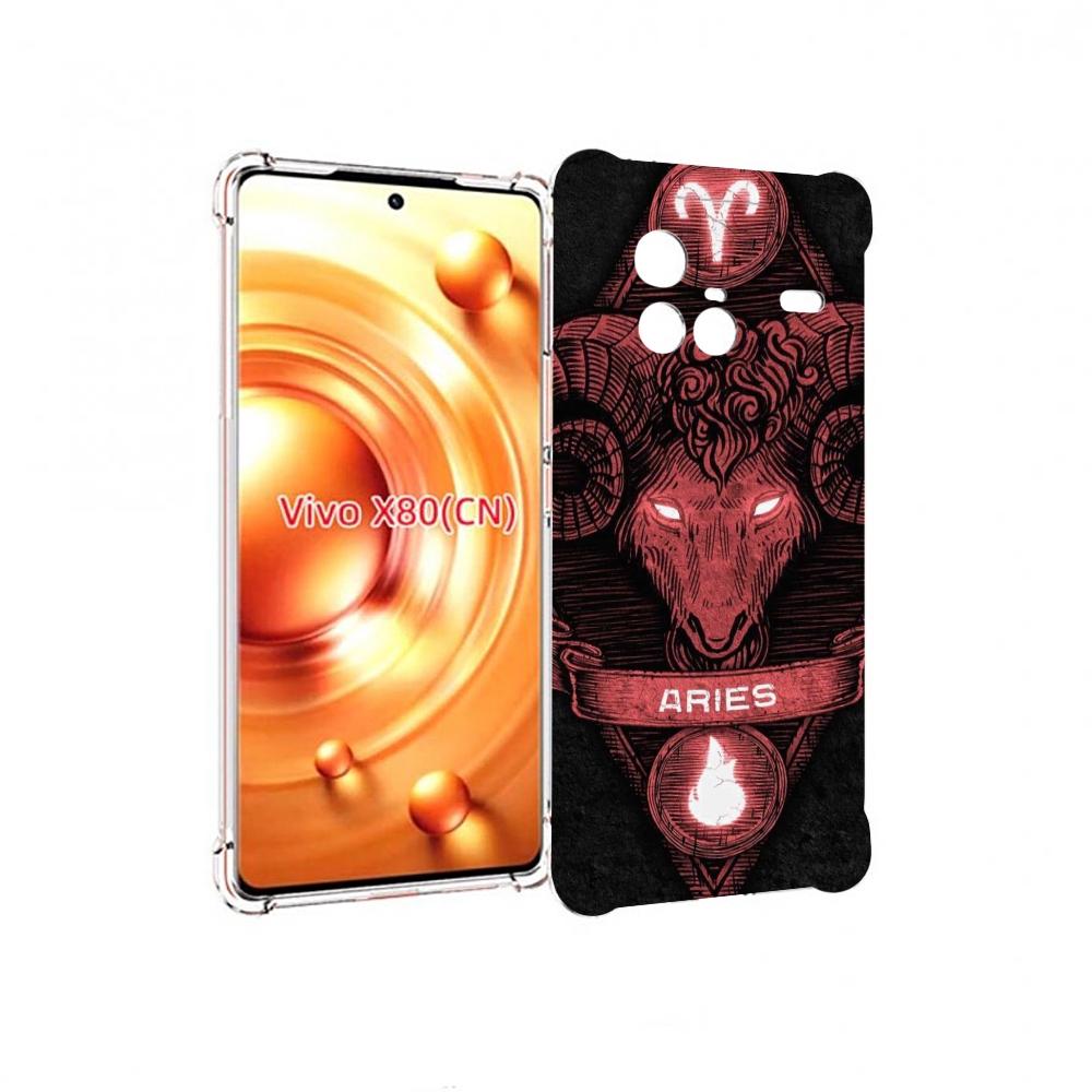 

Чехол Mypads Знак Зодиака Овен 6 Для Vivo X80, Прозрачный, Tocco