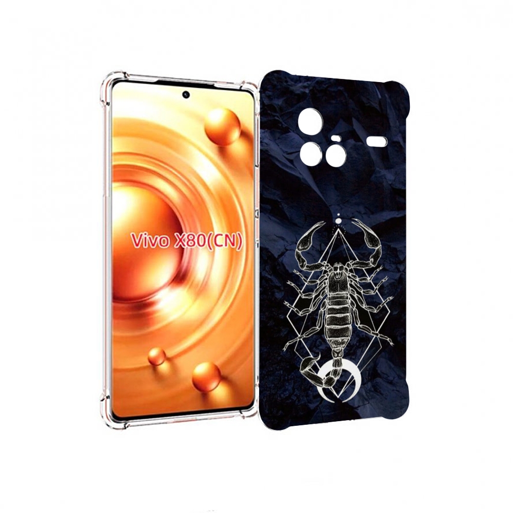 

Чехол Mypads Знак Зодиака Скорпион 3 Для Vivo X80, Прозрачный, Tocco