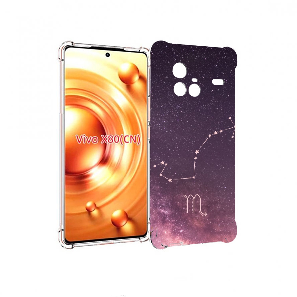

Чехол Mypads Знак Зодиака Скорпион 4 Для Vivo X80, Прозрачный, Tocco