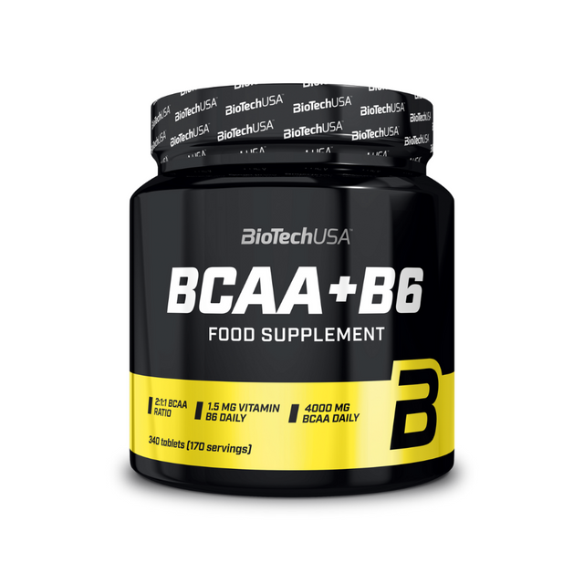 BiotechUSA With Vitamin B6 BCAA 340 капсул, без вкуса