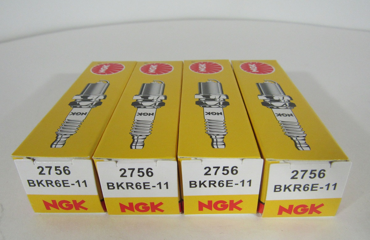 

Комплект свечей зажигания NGK 2756 BKR6E11 4 штуки, 2756 BKR6E11