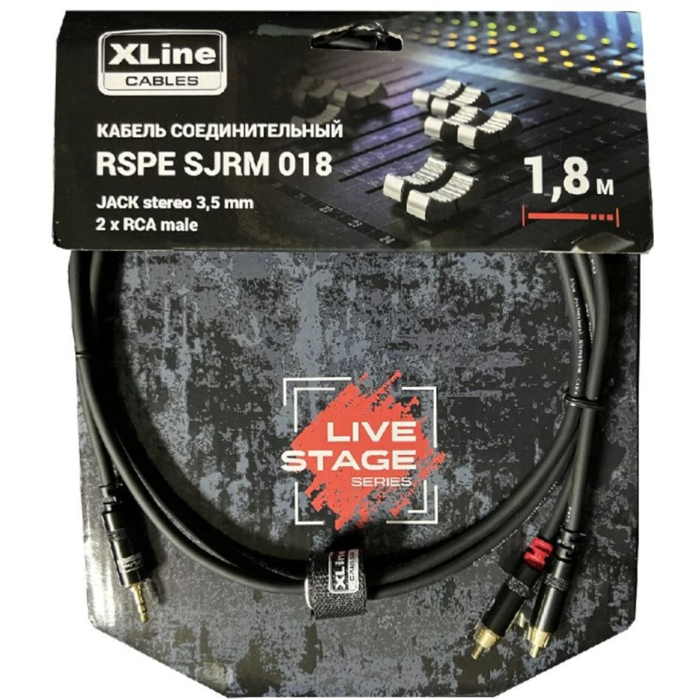 Кабель AUX Xline Cables RSPE SJRM018 1,8м